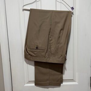 Lauren Ralph Lauren Men's Brown Dress Pants